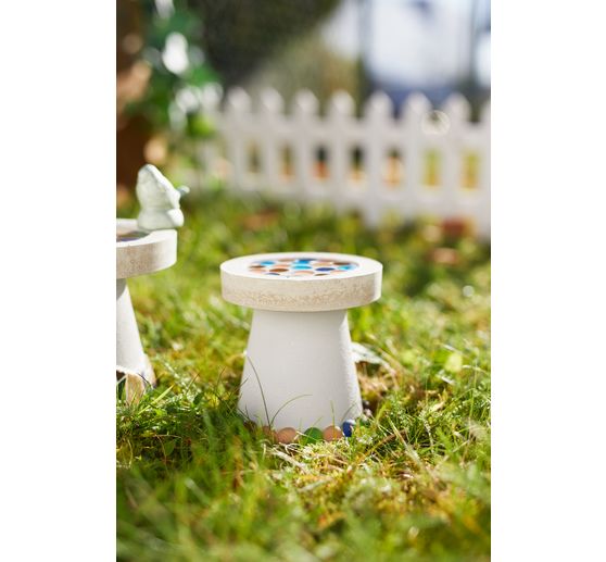 VBS Glass muggle stones "Colorful Opaque", 1 kg, Ø 1,8 cm