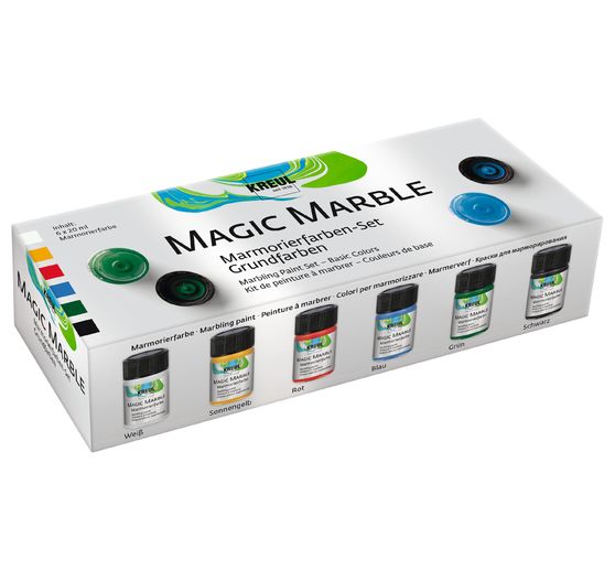 KREUL Magic Marble Set "Basic Colours"