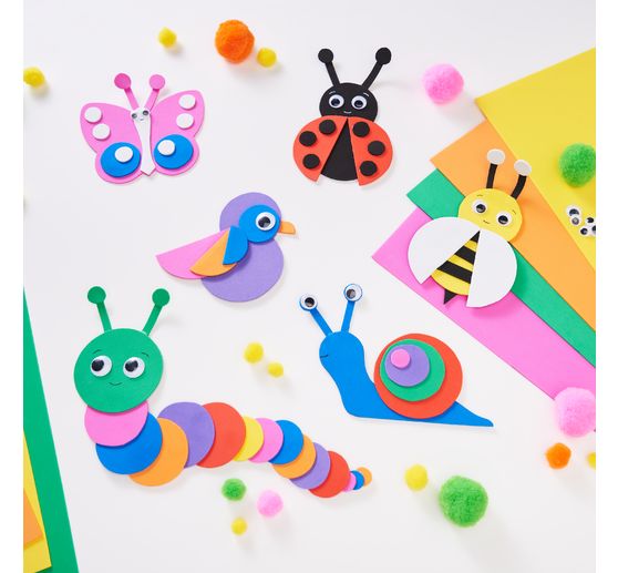 VBS Foam rubber "Megapack", 50 pieces, assorted colors