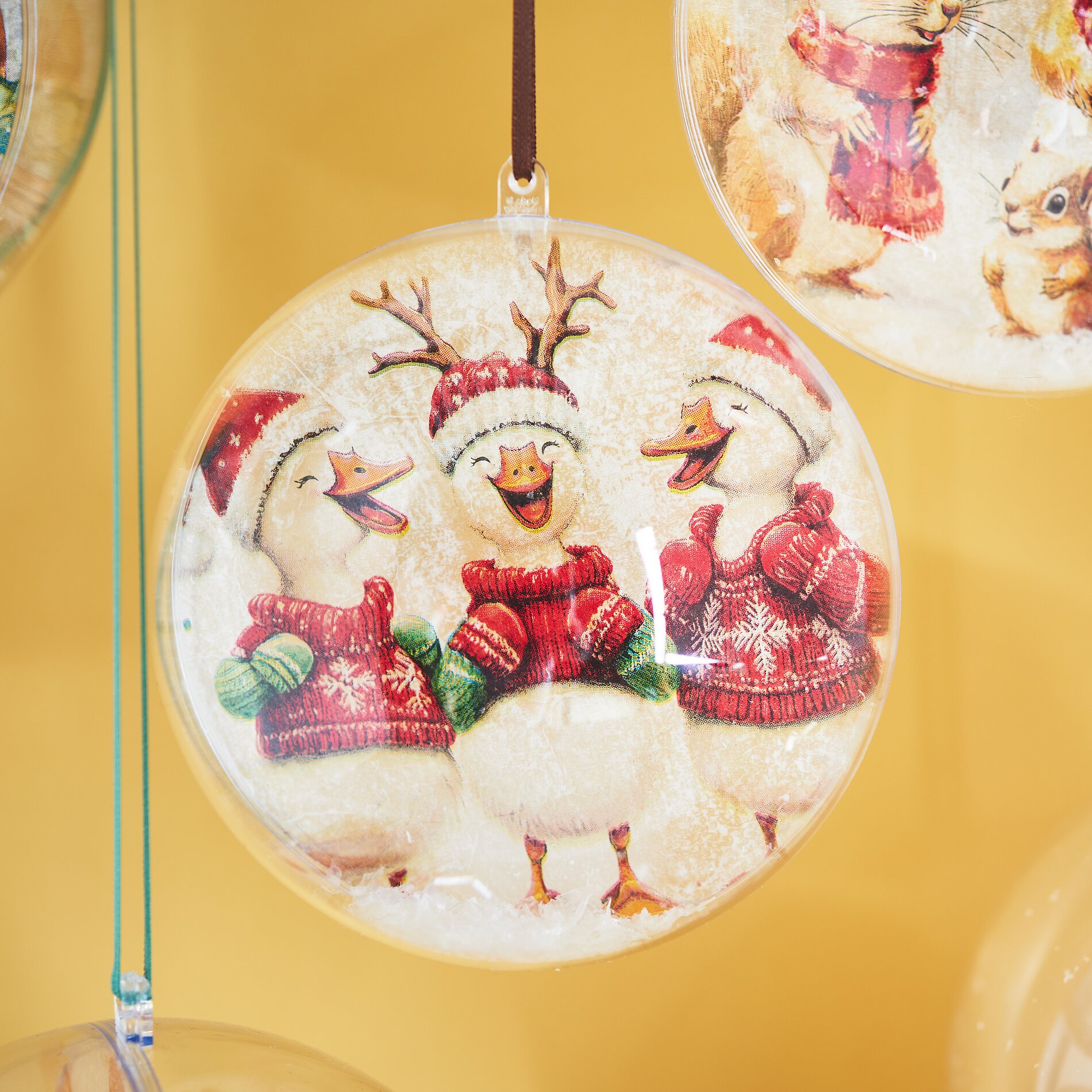 acrylkugel weihnacht