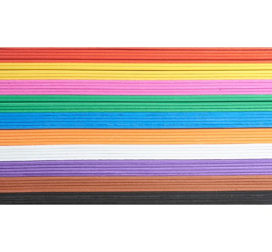 VBS Foam rubber "Megapack", 50 pieces, assorted colors