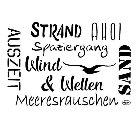 Šablona "Moře slova", DIN A4