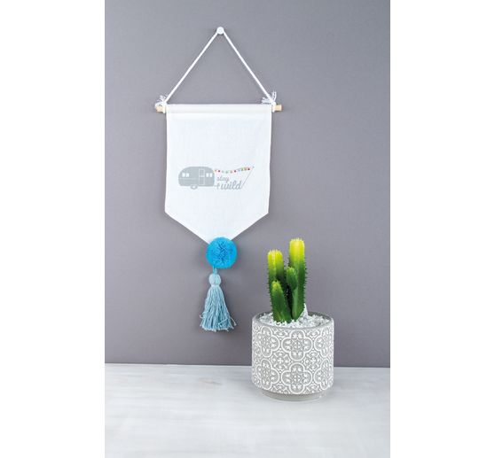 Stencil "Wanderlust" with Scraper