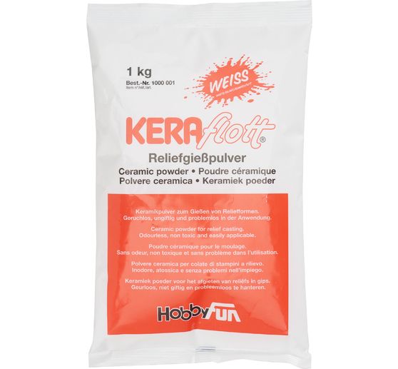 Keraflott Relief Casting Powder, White