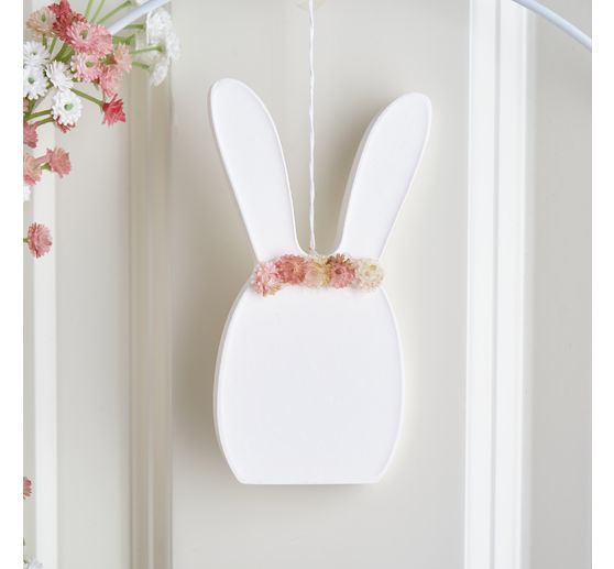 Kovový prsten "Circle", bílý