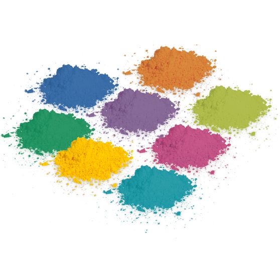 Colour pigment powder
