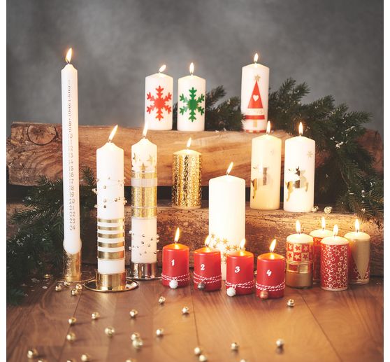 Sada dekorativních vosků "Vánoce