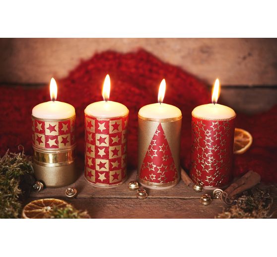 Sada dekorativních vosků "Vánoce
