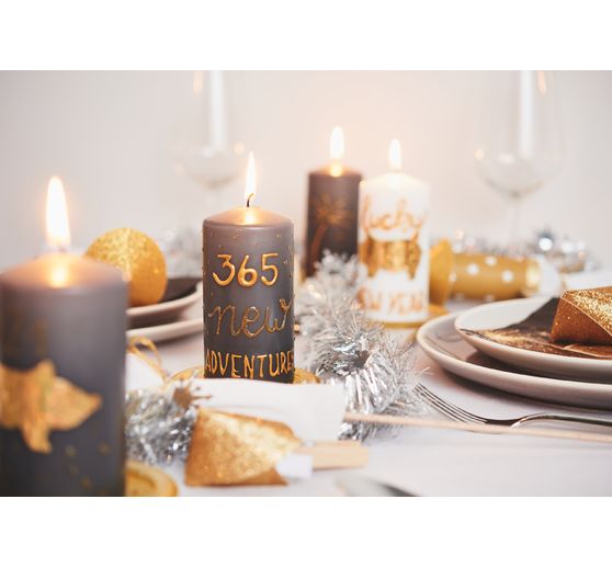 Sloupková svíčka s plochou hlavou 120/60 mm