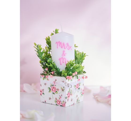 Sloupková svíčka s plochou hlavou 150/60 mm