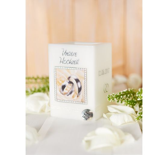 Decorating wax-pearl strips