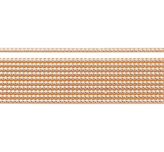 Decorating wax-pearl strips