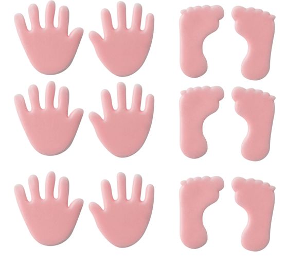 Voskový motiv "Ruce a nohy"