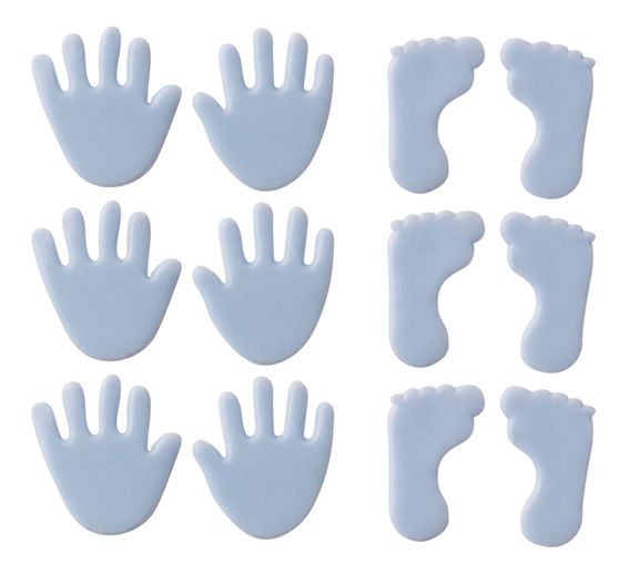 Voskový motiv "Ruce a nohy"