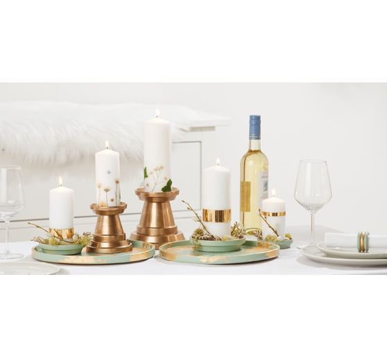 Sloupková svíčka s plochou hlavou 120/60 mm