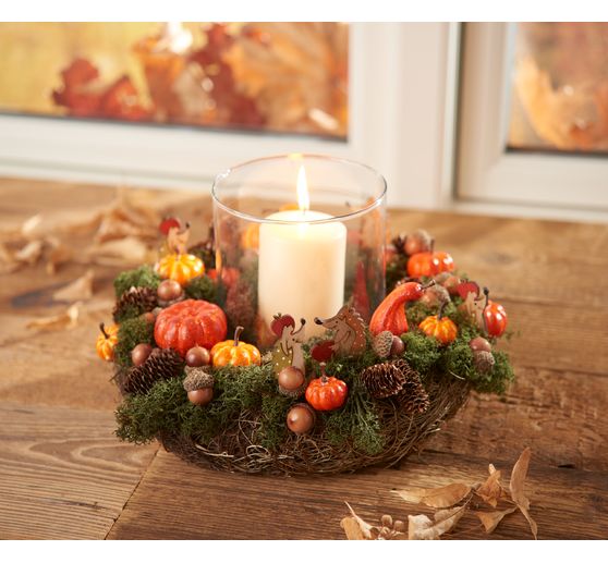 Sloupková svíčka s plochou hlavou 120/60 mm