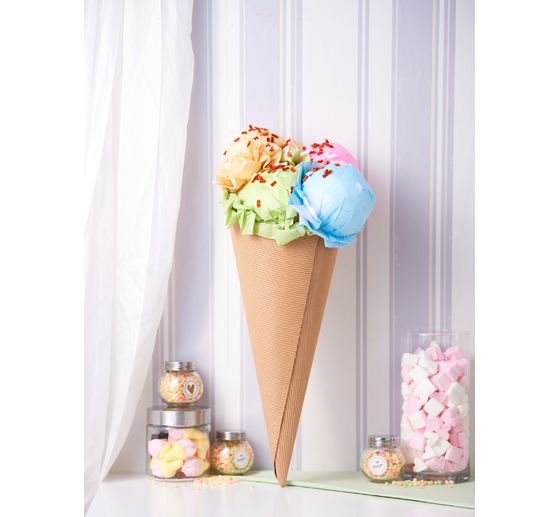 Slaměné hedvábí VBS, 50x70cm, 3 listy