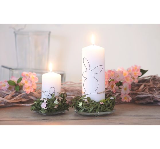 Sloupková svíčka s plochou hlavou 120/60 mm