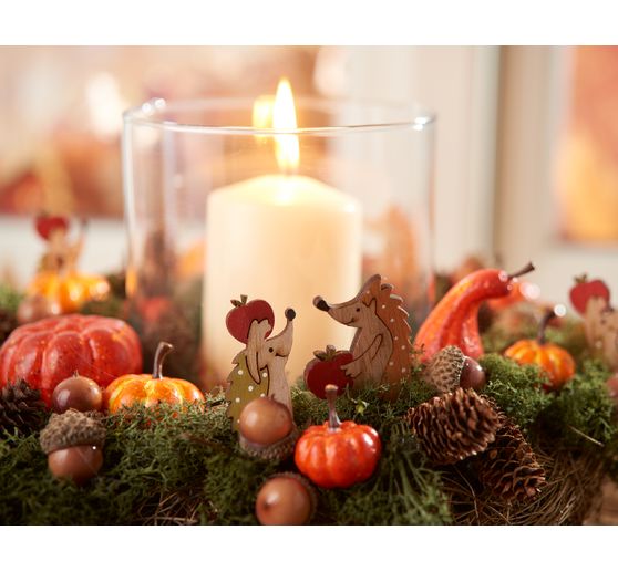 Sloupková svíčka s plochou hlavou 120/60 mm