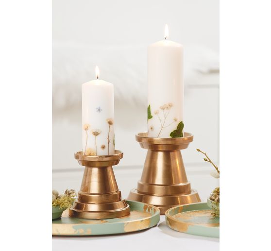 Sloupková svíčka s plochou hlavou 120/60 mm