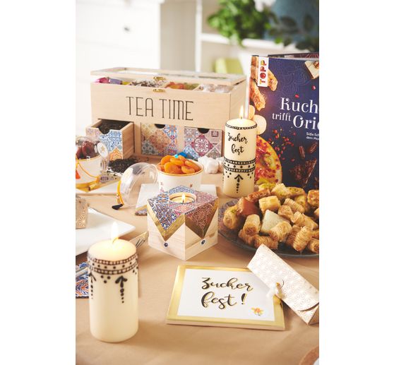 Sloupková svíčka s plochou hlavou 120/60 mm