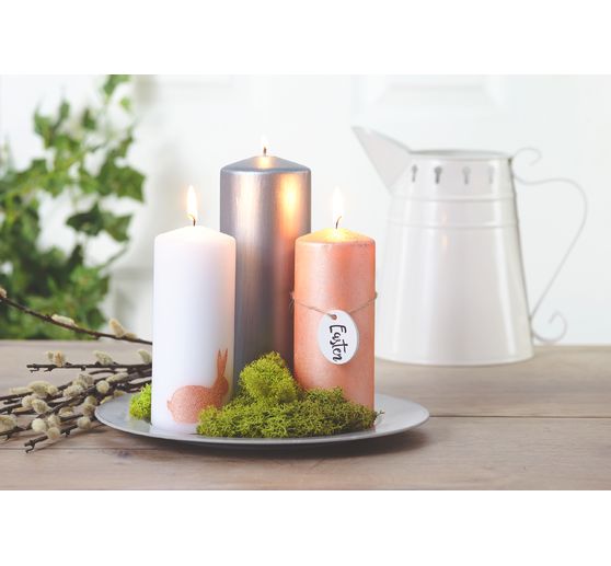 Sloupková svíčka s plochou hlavou 150/60 mm