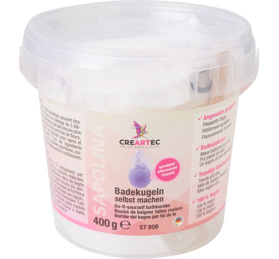 Bath balls, bubbling