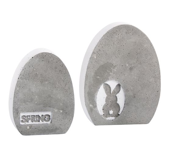 Relief inlay "Rabbit", oval