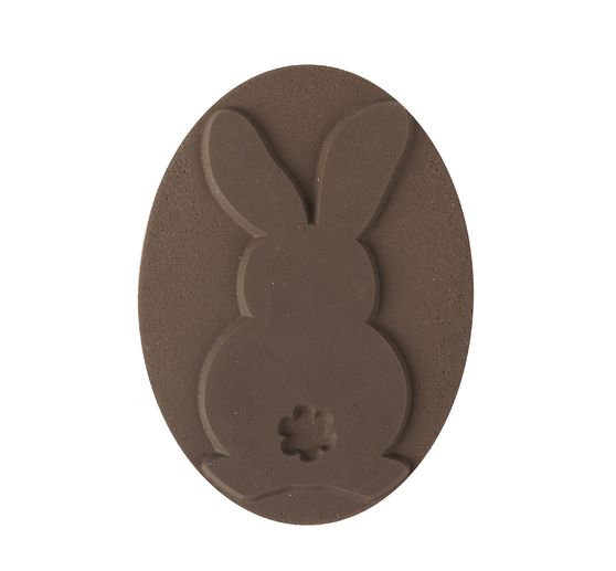 Relief inlay "Rabbit", oval