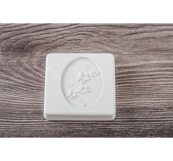 Relief inlay "Cherry blossom", oval