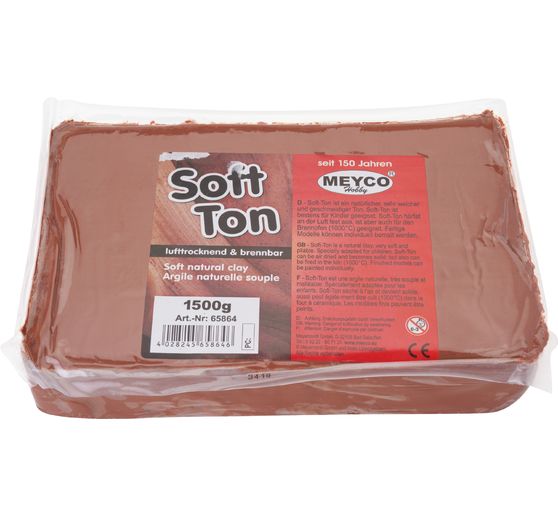 Soft clay, 1.5 kg