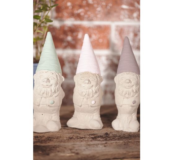 Latex casting mould "Garden gnome", approx. 8 x 21.5 cm