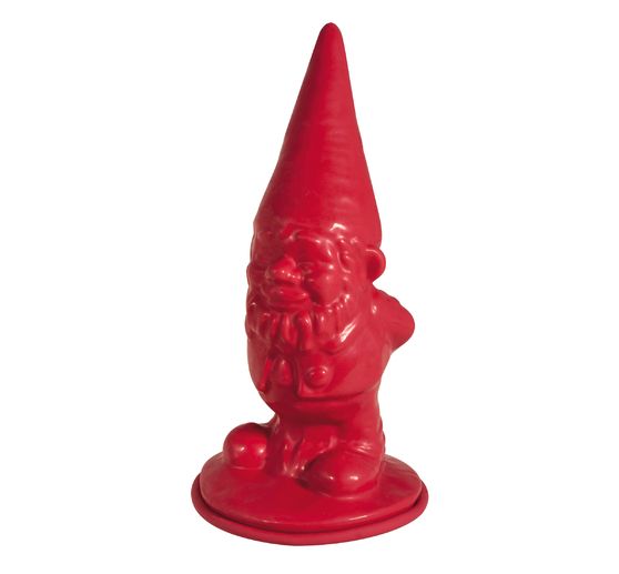 Latex casting mould "Garden gnome", approx. 8 x 21.5 cm