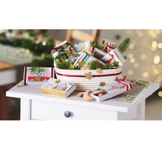 VBS Matchboxes "White", 11 cm