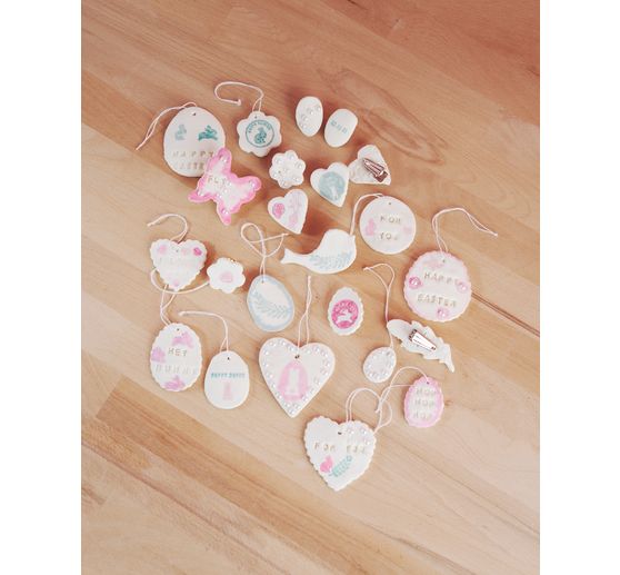 VBS Silikonové razítko "Květinové rámečky"