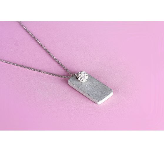 Casting mould"Decoration pendant Rectangle"
