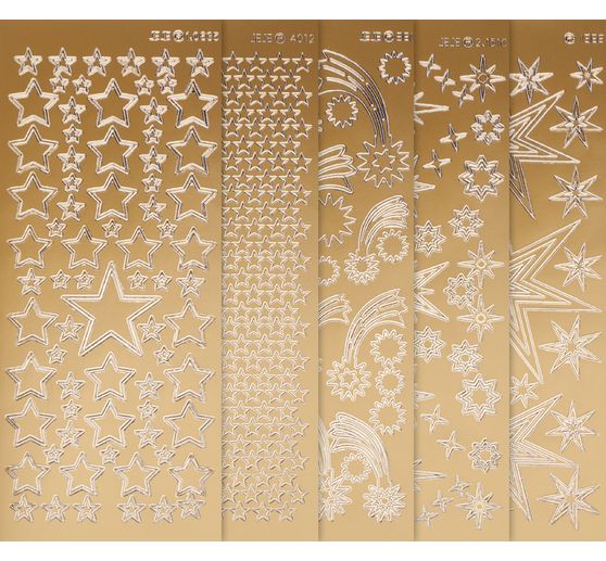 VBS Relief sticker set "Star magic"