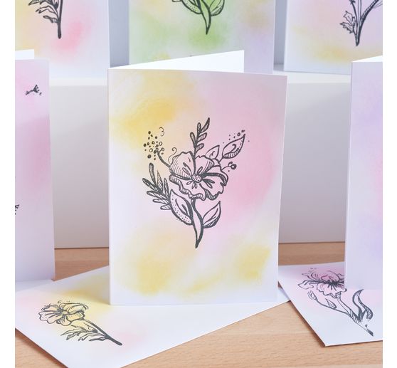 VBS Silicone stamp "Flowers"