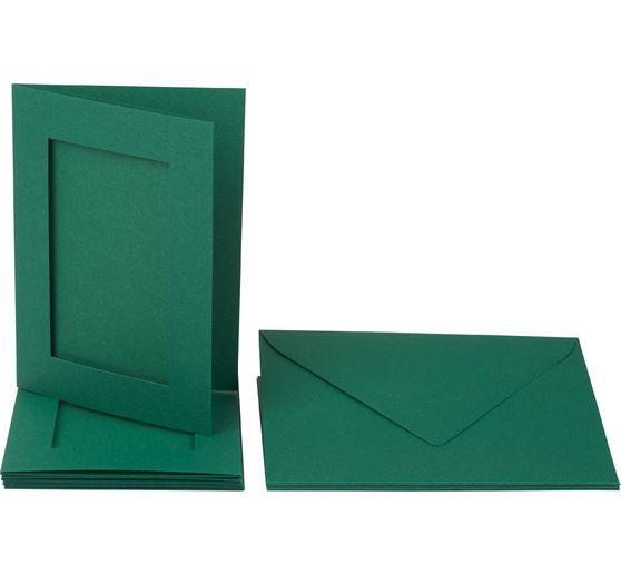 Passepartout cards "Rectangle", 10 pcs.