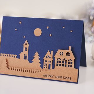 Šablona pro návrh karty pro Silhouette Cameo