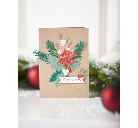 double cards with envelopes "Kraft paper", DIN A6, 50 pieces