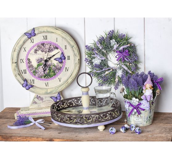 Relief adhesive motif "Watch numerals"