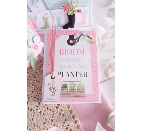 Double cards with envelopes "DIN A6", 50 pieces