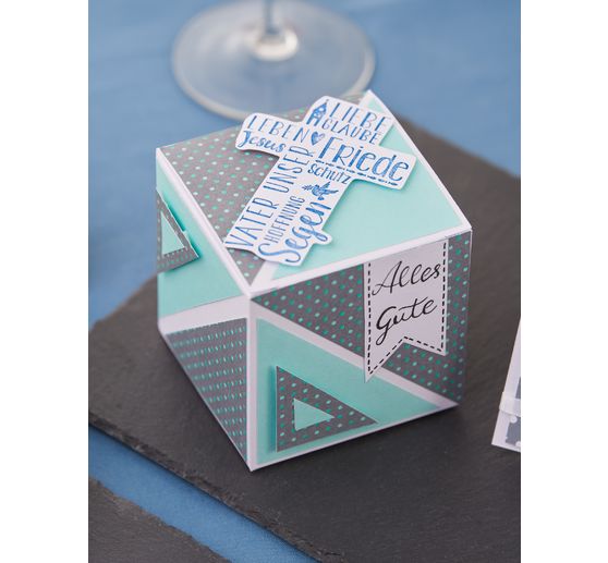 Papírová krabice VBS bílá