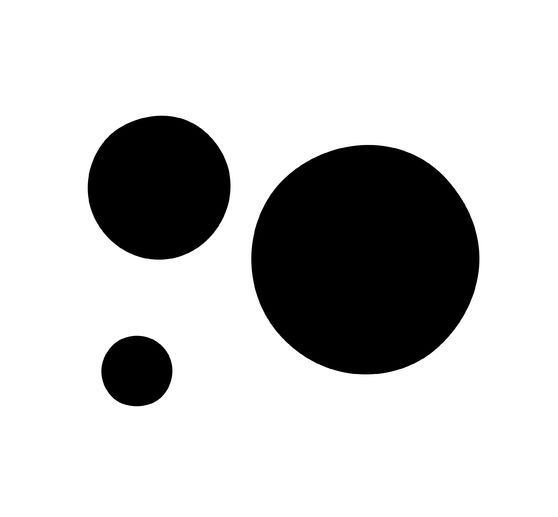 VBS Craft punch "Circles", set of 3