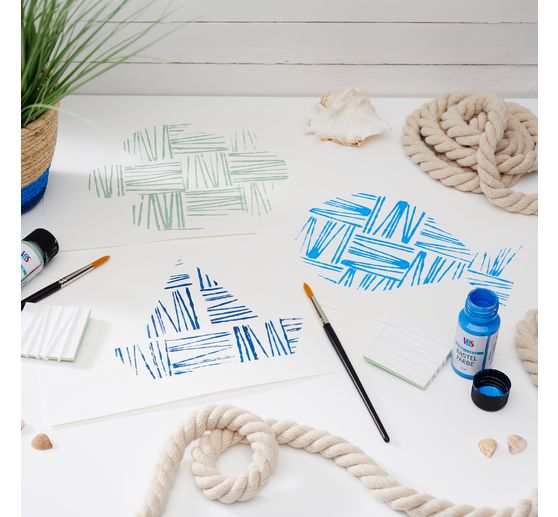 Sada 2 akrylových bloků