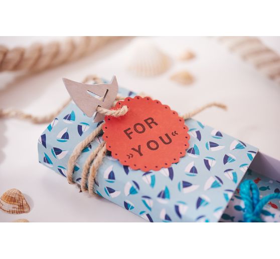 VBS Matchboxes "White", 11 cm