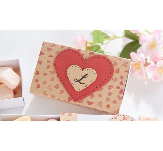 VBS Matchboxes "White", 11 cm