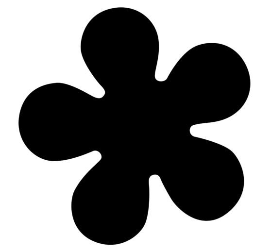 Craft punch "Retro flower", 1.6 cm