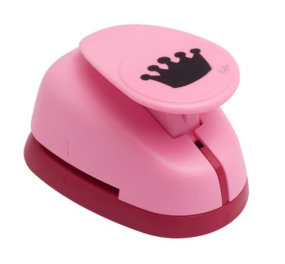 Děrovačka s motivem koruny, 26 x 37 mm